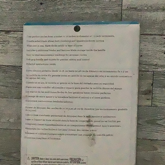 Martha Stewart crafts large circle cutter new - Picture 6 of 6